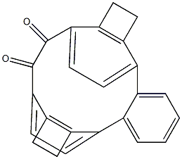 1,2-[o-Phenylenebis(ethylene-4,1-phenylene)]-1,2-ethanedione Struktur