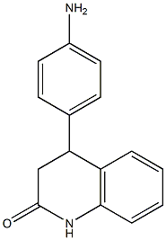 4-(4-Aminophenyl)-3,4-dihydroquinolin-2(1H)-one Struktur