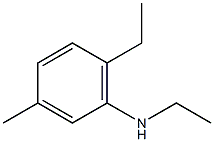 6,N-Diethyl-3-methylaniline Struktur