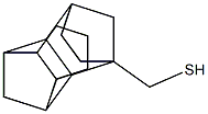 Dodecahydro-4,9:5,8-dimethano-1H-benz[f]indene-5-methanethiol Struktur