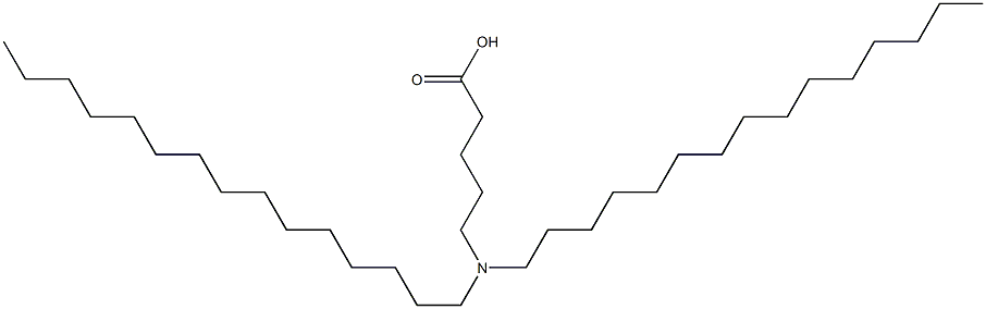 5-(Dipentadecylamino)valeric acid Struktur