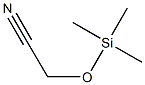 2-(Trimethylsilyloxy)ethanenitrile Struktur