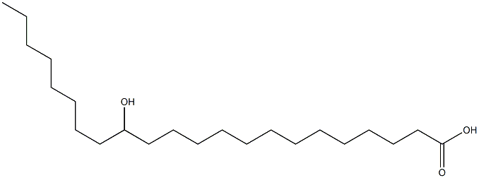 14-Hydroxydocosanoic acid Struktur