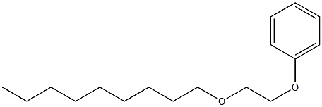 1-Nonyloxy-2-phenoxyethane Struktur