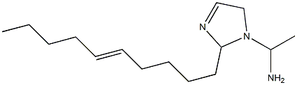 1-(1-Aminoethyl)-2-(5-decenyl)-3-imidazoline Struktur