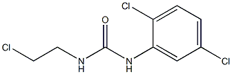 1-(2-Chloroethyl)-3-(2,5-dichlorophenyl)urea Struktur