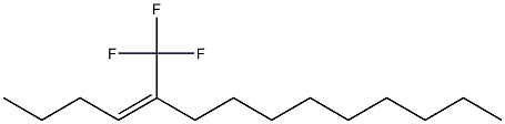 (Z)-1,1,1-Trifluoro-2-butylideneundecane Struktur