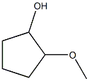 2-Methoxycyclopentanol Struktur