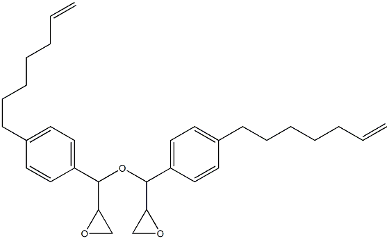 4-(6-Heptenyl)phenylglycidyl ether Struktur