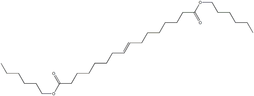 8-Hexadecenedioic acid dihexyl ester Struktur