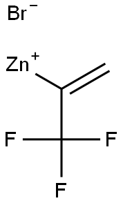 1-(Trifluoromethyl)ethenylzinc bromide Struktur