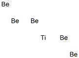 Titanium pentaberyllium Struktur