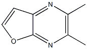 2,3-Dimethylfuro[2,3-b]pyrazine Struktur