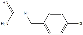 1-(4-Chlorobenzyl)guanidine Struktur