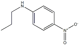 N-Propyl-4-nitroaniline Struktur