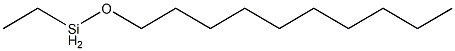 Ethyl(decyloxy)silane Struktur