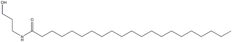 N-(3-Hydroxypropyl)henicosanamide Struktur