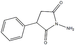 N-Amino-2-phenylsuccinimide Struktur