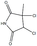 2,3-Dichloro-2-methylsuccinimide Struktur