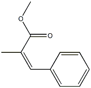 (Z)-2-Methyl-3-phenylacrylic acid methyl ester Struktur