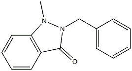 2-Benzyl-1-methyl-1H-indazol-3(2H)-one Struktur