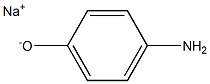 Sodium 4-aminophenolate Struktur