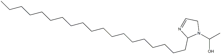 1-(1-Hydroxyethyl)-2-nonadecyl-3-imidazoline Struktur