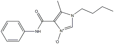 1-Butyl-5-methyl-N-phenyl-1H-imidazole-4-carboxamide 3-oxide Struktur