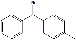 (Bromo)(phenyl)(p-tolyl)methane Struktur