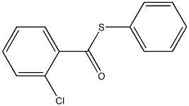 o-Chlorobenzenethiocarboxylic acid S-phenyl ester Struktur