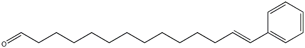 (E)-14-Phenyl-13-tetradecenal Struktur