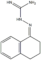 3,4-Dihydronaphthalen-1(2H)-one guanyl hydrazone Struktur