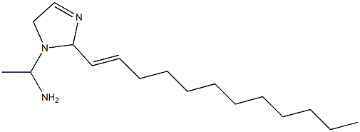 1-(1-Aminoethyl)-2-(1-dodecenyl)-3-imidazoline Struktur