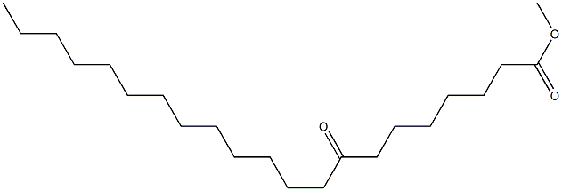 8-Oxohenicosanoic acid methyl ester Struktur