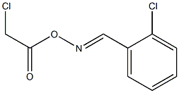 2-Chlorobenzaldehyde O-(chloroacetyl)oxime Struktur