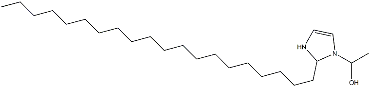 1-(1-Hydroxyethyl)-2-icosyl-4-imidazoline Struktur