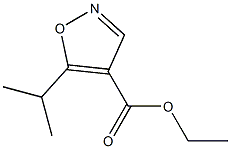 5-Isopropylisoxazole-4-carboxylic acid ethyl ester Struktur