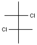 2,3-Dichloro-2,3-dimethylbutane Struktur