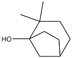 2,2-Dimethylbicyclo[3.2.1]octan-1-ol Struktur