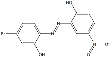 4'-Bromo-5-nitroazobenzen-2-ol Struktur