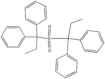 Ethyl(benzhydryl) sulfone Struktur