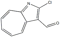 2-Chlorocyclohepta[b]pyrrole-3-carbaldehyde Struktur