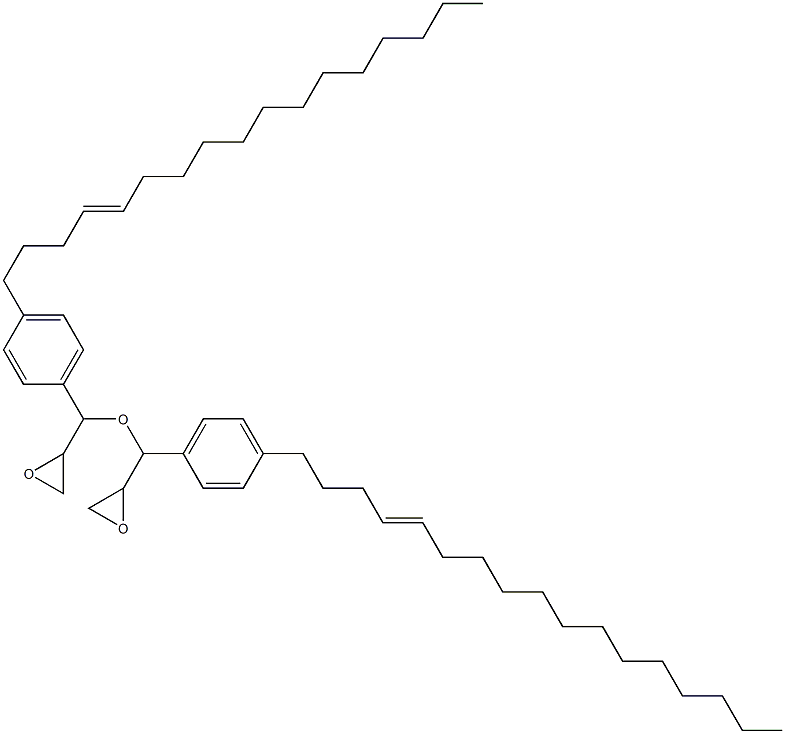 4-(4-Heptadecenyl)phenylglycidyl ether Struktur