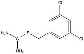 Diamino[(3,5-dichlorophenylmethyl)thio]methylium Struktur