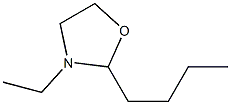 2-Butyl-3-ethyloxazolidine Struktur