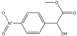 (-)-p-Nitro-D-mandelic acid methyl ester Struktur