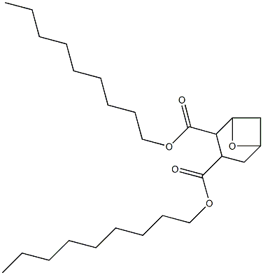 7-Oxabicyclo[3.1.1]heptane-2,3-dicarboxylic acid dinonyl ester Struktur