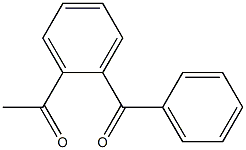 2'-Acetylbenzophenone Struktur