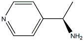 (+)-4-[(R)-1-Aminoethyl]pyridine Struktur