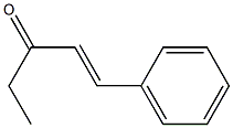 (E)-5-Phenyl-4-pentene-3-one Struktur